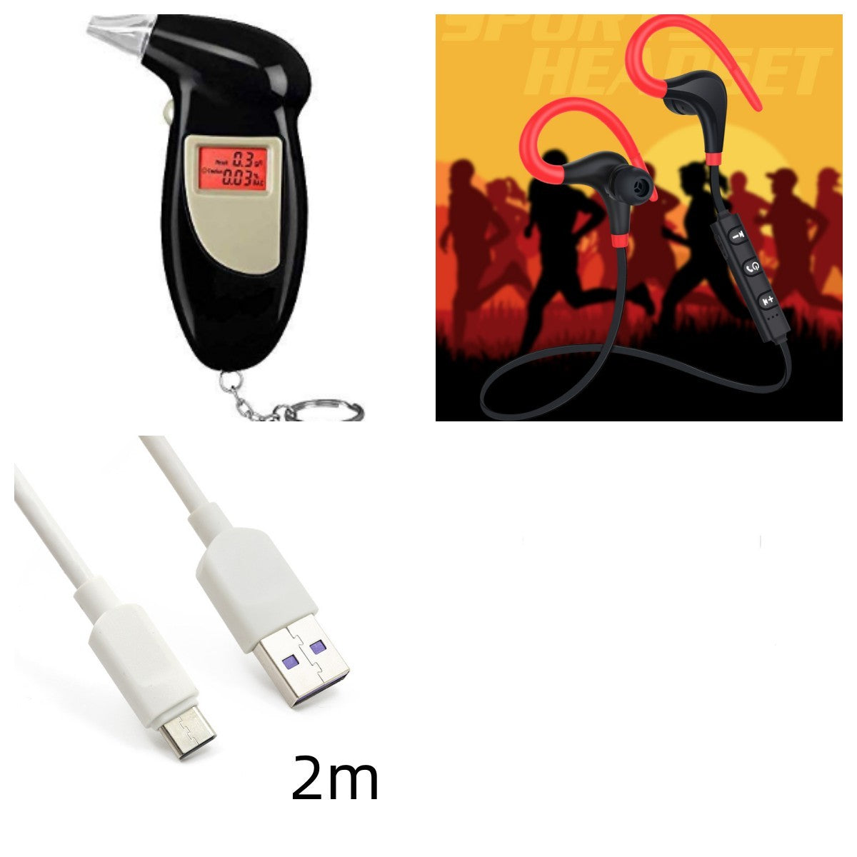 BT-01 Big Horn Sports Bluetooth Headset Bina Bluetooth 4.1 Protocol Wireless Sports Bluetooth Earbuds - My Store