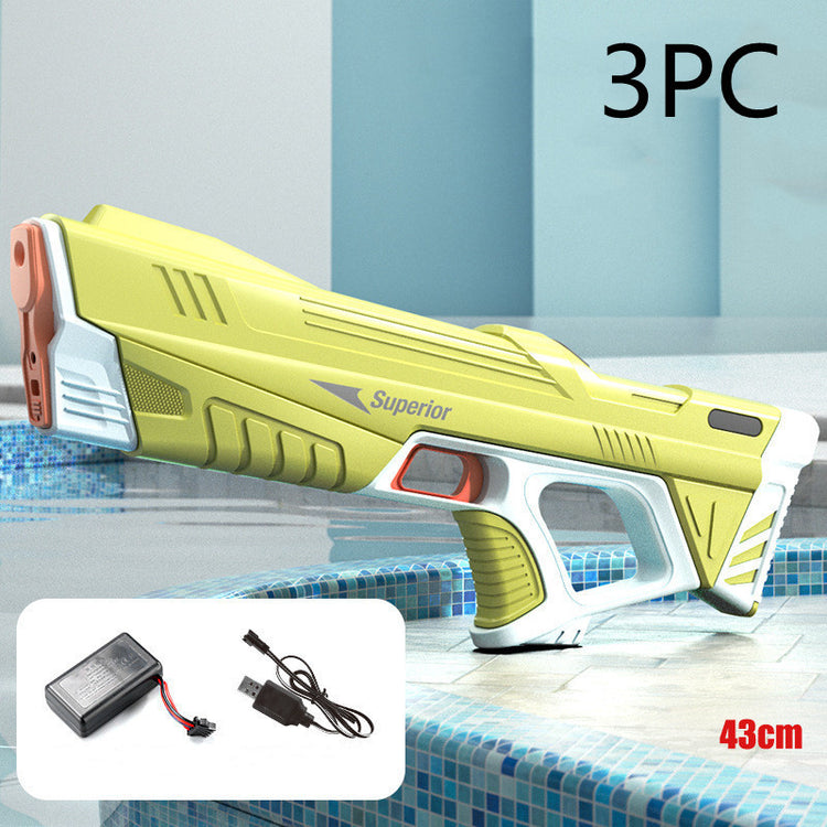 Summer Full Automatic Electric Water Gun Toy Induction Water Absorbing High-Tech Burst Water Gun Beach Outdoor Water Fight Toys - My Store