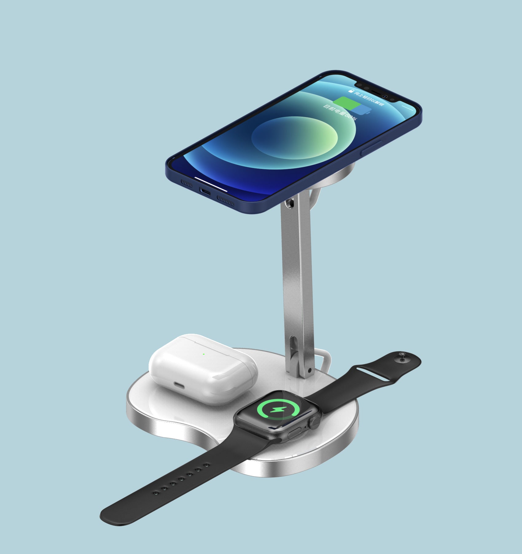 Vancely PH19 Wireless Charger Three In One - My Store