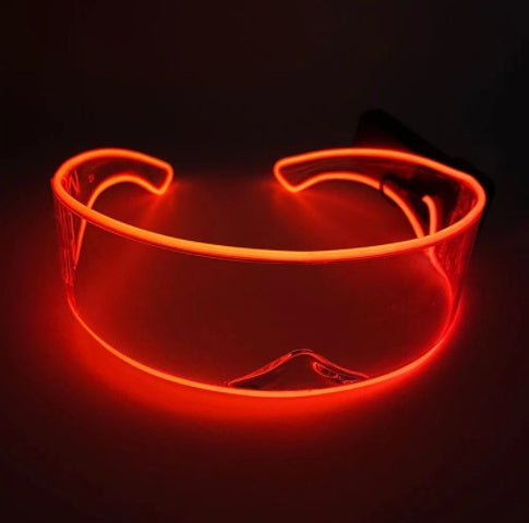 Bounce-Brille mit leuchtenden Lichtern, lustige Technik