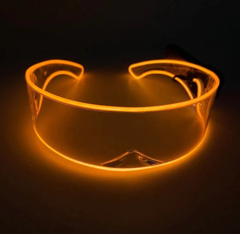 Bounce-Brille mit leuchtenden Lichtern, lustige Technik