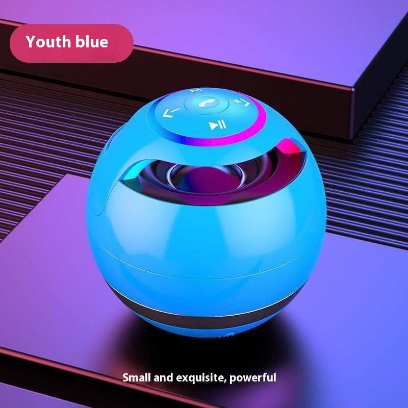 Buntes Licht Bluetooth Audio Super Dynamic Bass Boost Tragbarer kleiner Lautsprecher Mini Hohe Klangqualität Große Lautstärke