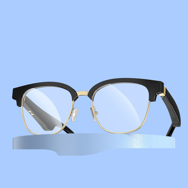 F1 Black Technology Bluetooth-Brille Richtungs-Audio Anti-Blue Ray Wireless Headset Stereo