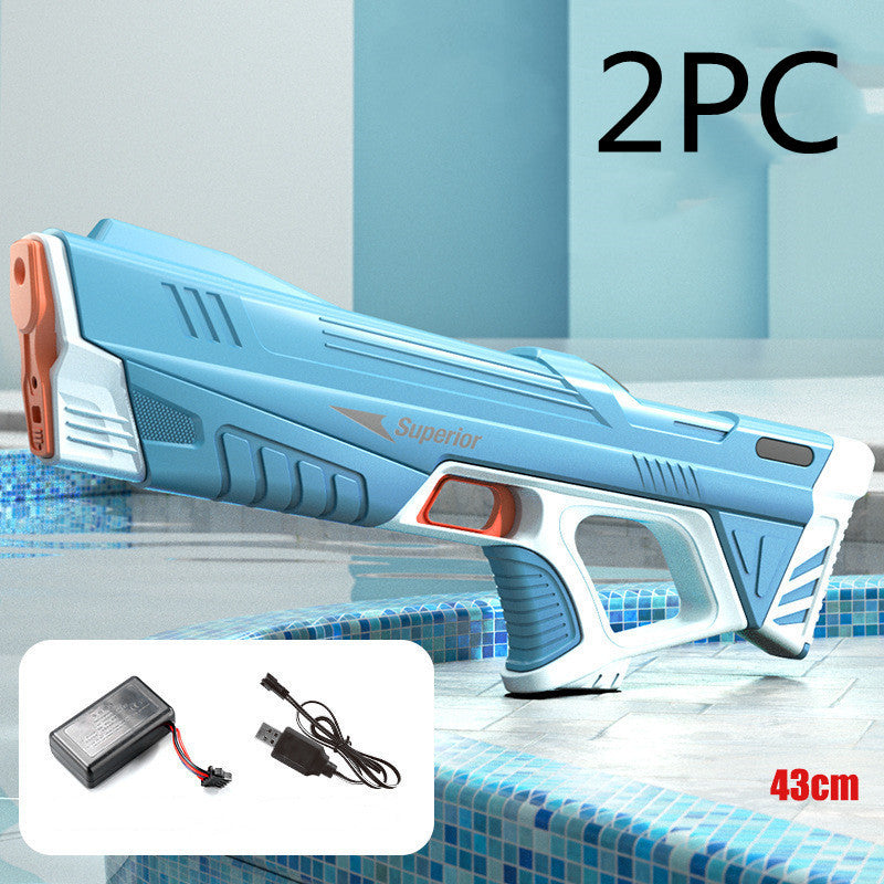 Summer Full Automatic Electric Water Gun Toy Induction Water Absorbing High-Tech Burst Water Gun Beach Outdoor Water Fight Toys - My Store
