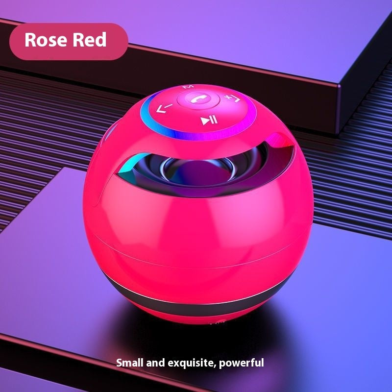 Buntes Licht Bluetooth Audio Super Dynamic Bass Boost Tragbarer kleiner Lautsprecher Mini Hohe Klangqualität Große Lautstärke