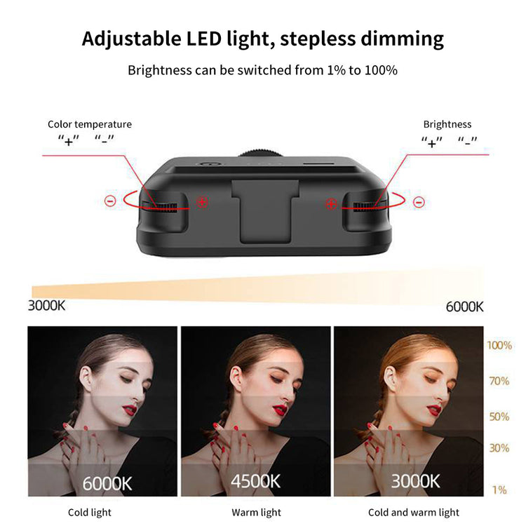 Rechargeable New Mobile Phone Clip Fill Light for selfies