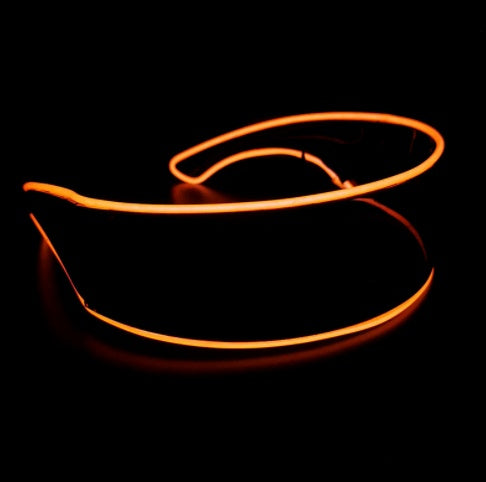 Bounce-Brille mit leuchtenden Lichtern, lustige Technik