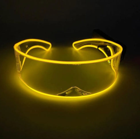 Bounce-Brille mit leuchtenden Lichtern, lustige Technik