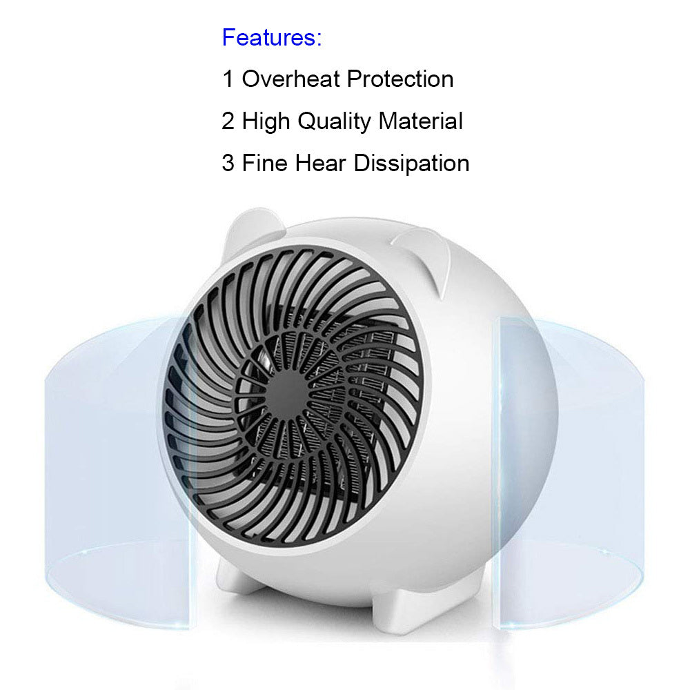 Portable Space Heater | Compact Indoor Heating Device - My Store