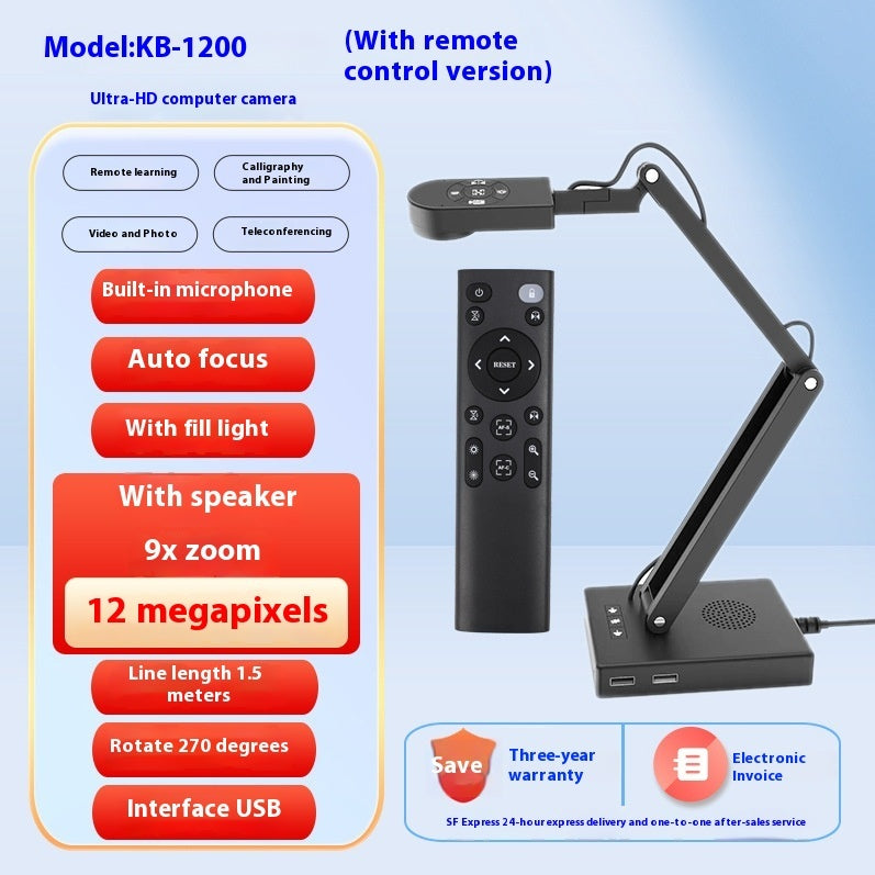 Computer Live Camera With Microphone Photography Video Equipment