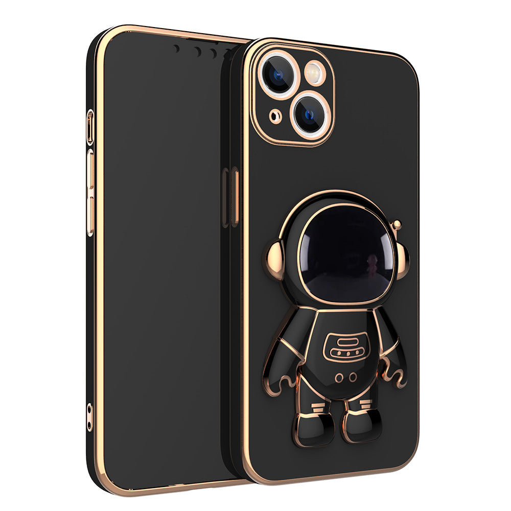 3D Astronaut Phone Case Anti-Drop Electroplating Bracket - My Store