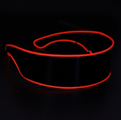 Bounce-Brille mit leuchtenden Lichtern, lustige Technik