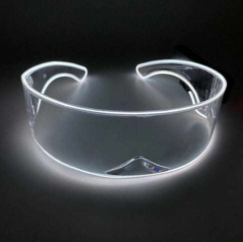 Bounce-Brille mit leuchtenden Lichtern, lustige Technik