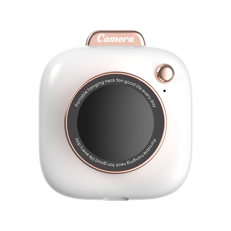 Creative Mini Camera Hanging Neck Fan