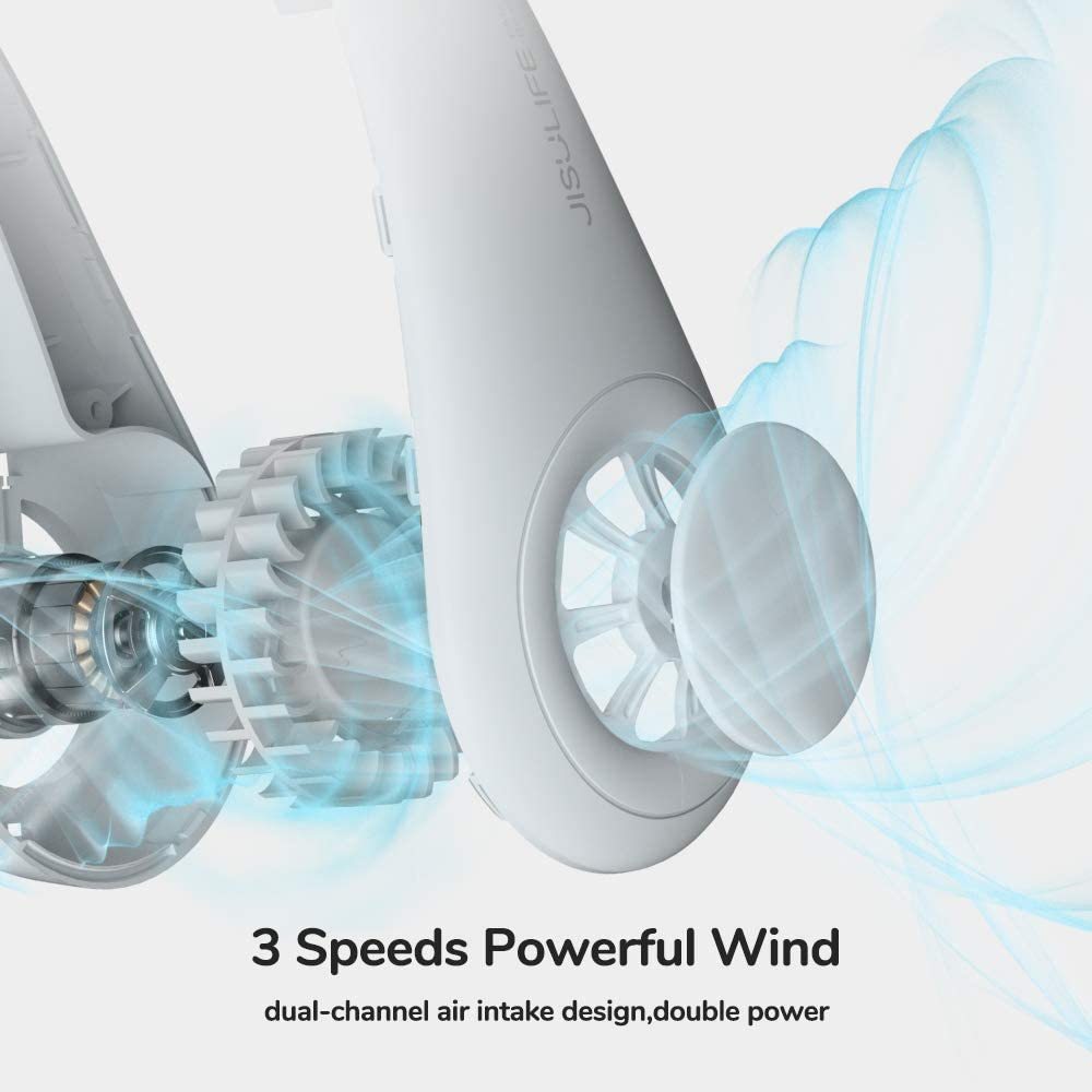 m6 leafless hanging neck electric fan