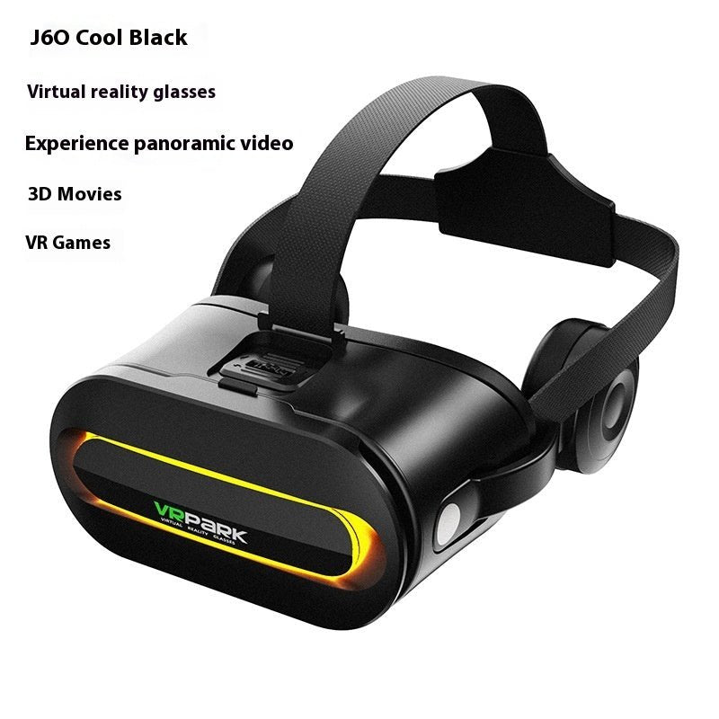 نظارات ذكية عالية الدقة VR فيلم لعبة سماعة بلوتوث نظارات آلة الكل في واحد