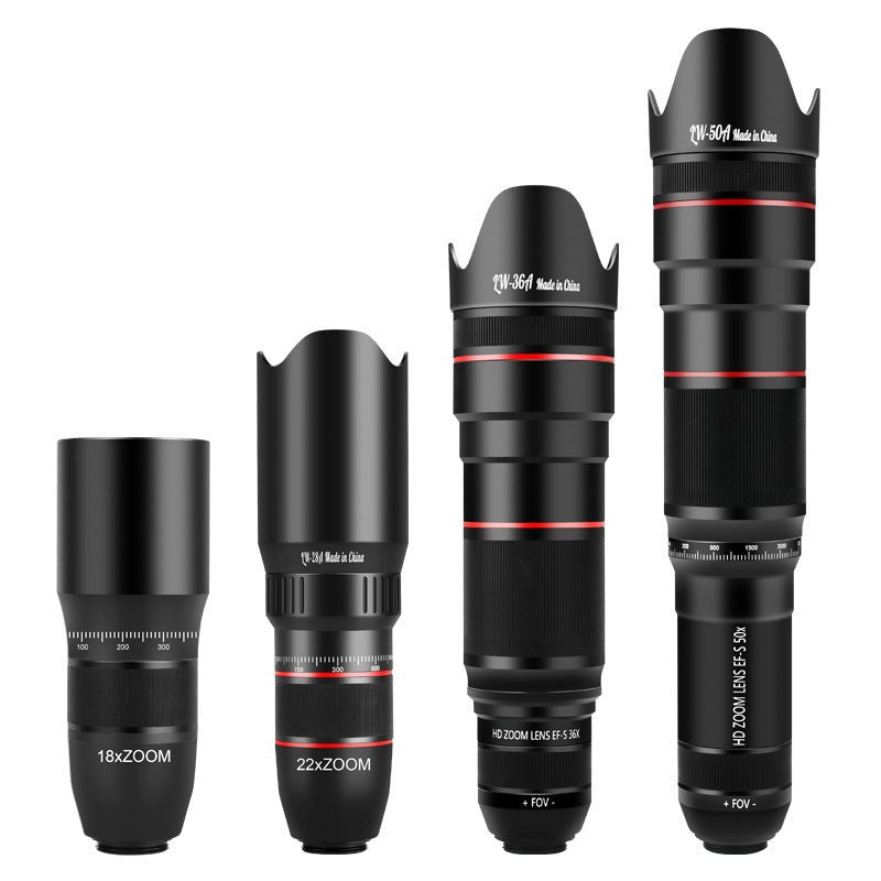Monocular With External Camera Lens For Mobile Phone