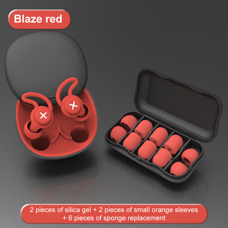 Silent Learning Special Silicone Sleeve Noise-cancelling Earplugs - My Store