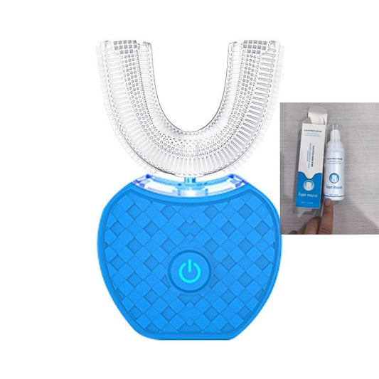 U-shaped Ultrasonic Electric Toothbrush Toothpaste Set