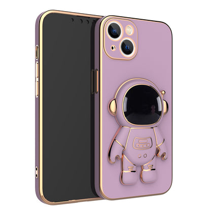 3D Astronaut Phone Case Anti-Drop Electroplating Bracket - My Store