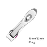 Portable Stainless Steel Nail Clipper for toenails and fingernails