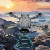 TheK13 Smart Camera Drone With 2 Batteries Features Real-time Image Transmission From A Single Camera. It Has One-click Touch And Landing Functions. This Is A Foldable Remote-controlled Drone Toy, Ma - My Store