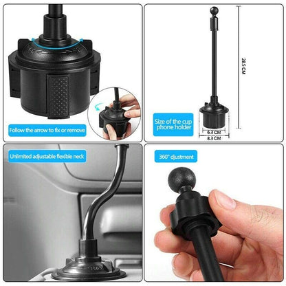 Car water cup holder mobile phone holder - My Store