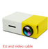 Portable Projector 3D Hd Led Home Theater Cinema HDMI-compatible Usb Audio Projector Yg300 Mini Projector - My Store