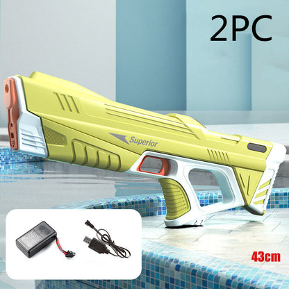 Summer Full Automatic Electric Water Gun Toy Induction Water Absorbing High-Tech Burst Water Gun Beach Outdoor Water Fight Toys - My Store