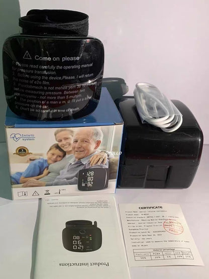 Wrist Sphygmomanometer Rechargeable Household Electronics - My Store