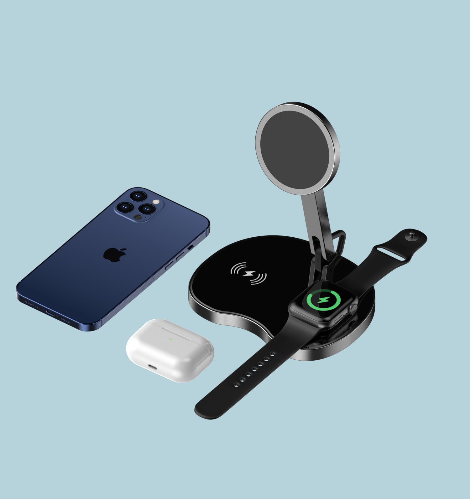 Vancely PH19 Wireless Charger Three In One - My Store