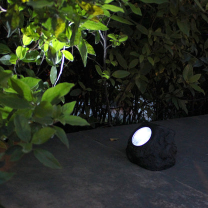 Solar lamp courtyard lamp outdoor simulation stone lamp - My Store