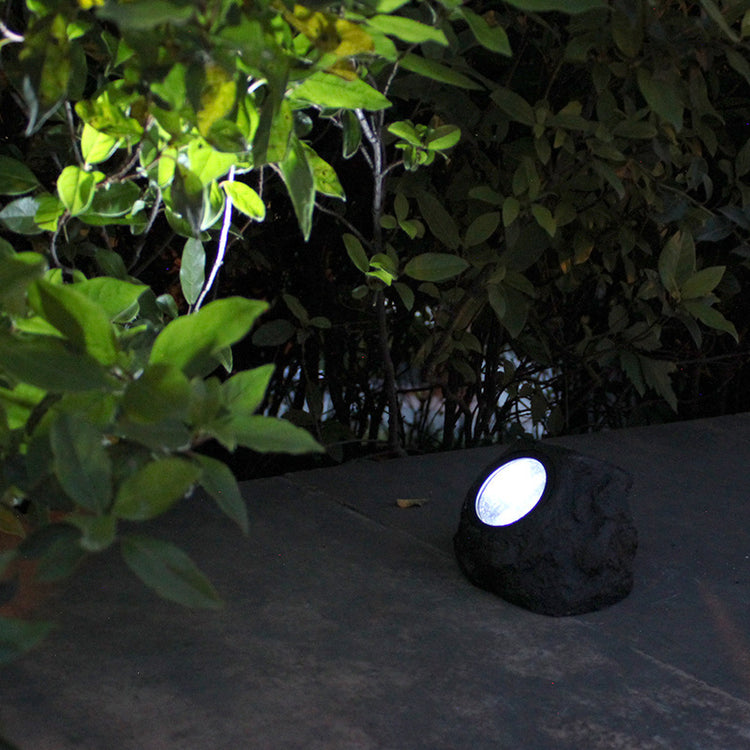 Solar lamp courtyard lamp outdoor simulation stone lamp - My Store
