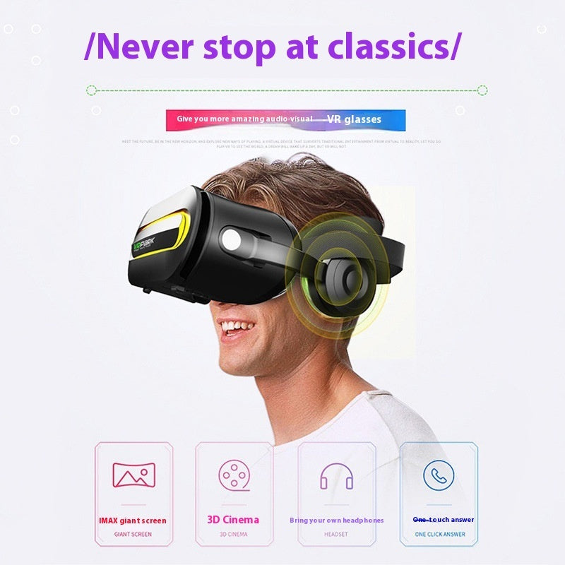 Smart Glasses HD VR Movie Game Bluetooth Headset All-in-one Machine Glasses - My Store