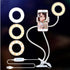 LED Selfie Ring Light for Live Adjustable Makeup Light-8cm Stand - My Store