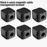 Magnetic Cable Clip Under Desk Cable Management Adjustable Cord Holder Wire Organizer And Cable Management Wire Keeper - My Store