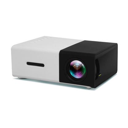 Portable Projector 3D Hd Led Home Theater Cinema HDMI-compatible Usb Audio Projector Yg300 Mini Projector - My Store