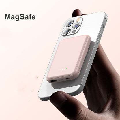 Mini Fast Charging Magnetic Wireless Power Bank 5000 MAh Portable - My Store