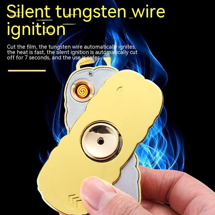 Fidget Spinner Lighter Charging Creativity - My Store