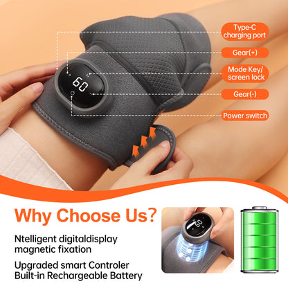 Trending Rechargeable Knee Comfort Pad Smart Relief Portable Care - My Store