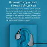 Bone Conduction Headphones Bluetooth 5.1 Wireless Headset Earbuds Outdoor Sport - My Store