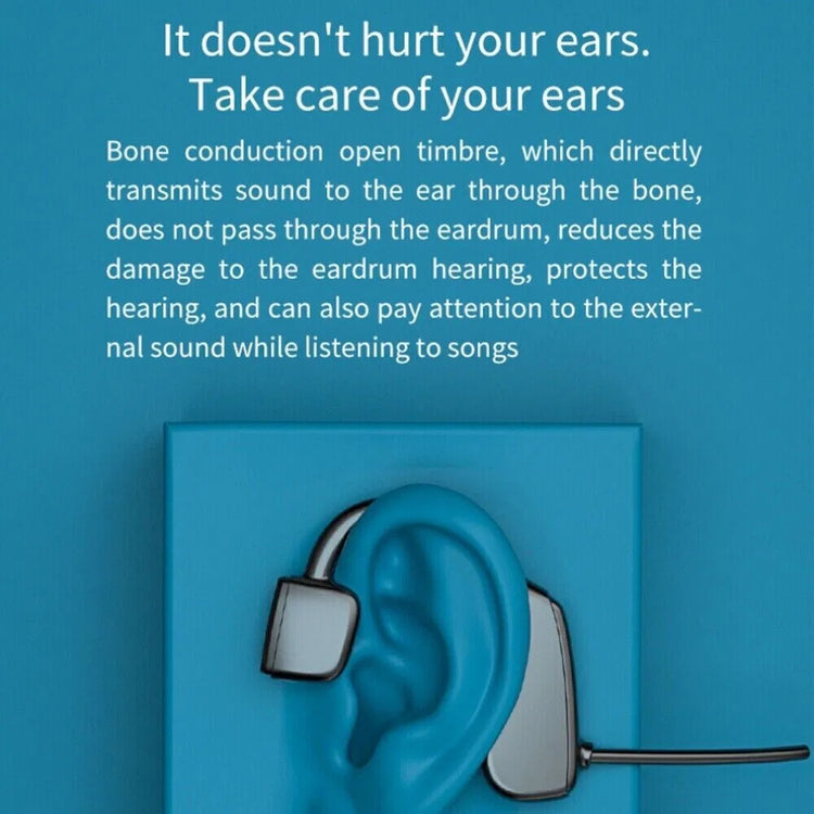 Bone Conduction Headphones Bluetooth 5.1 Wireless Headset Earbuds Outdoor Sport - My Store