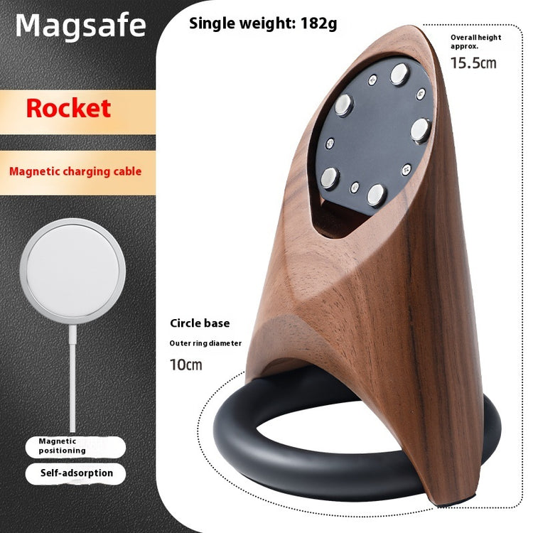 Creative Magsafe Magnetic Desktop Rack Wireless Charger - My Store
