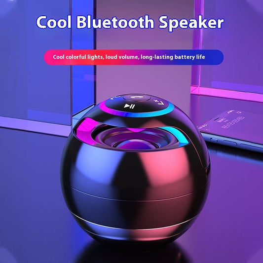Colorful Light Bluetooth Audio Super Dynamic Bass Boost Portable Small Speaker Mini High Sound Quality Large Volume