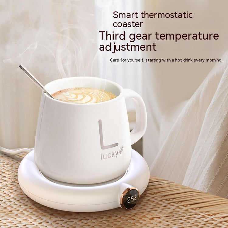 Smart Coffee Warmer Coaster – Home Thermostatic Beverage Heater - My Store