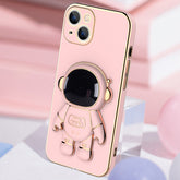 3D Astronaut Phone Case Anti-Drop Electroplating Bracket - My Store