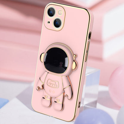 3D Astronaut Phone Case Anti-Drop Electroplating Bracket - My Store
