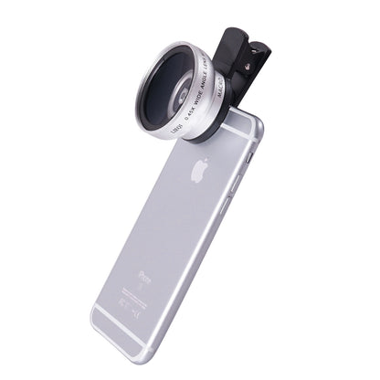 LIEQI See 0.45X Wide-angle Mobile Phone Mobile Phone Camera Lens Macro External Wide-angle Lens - My Store