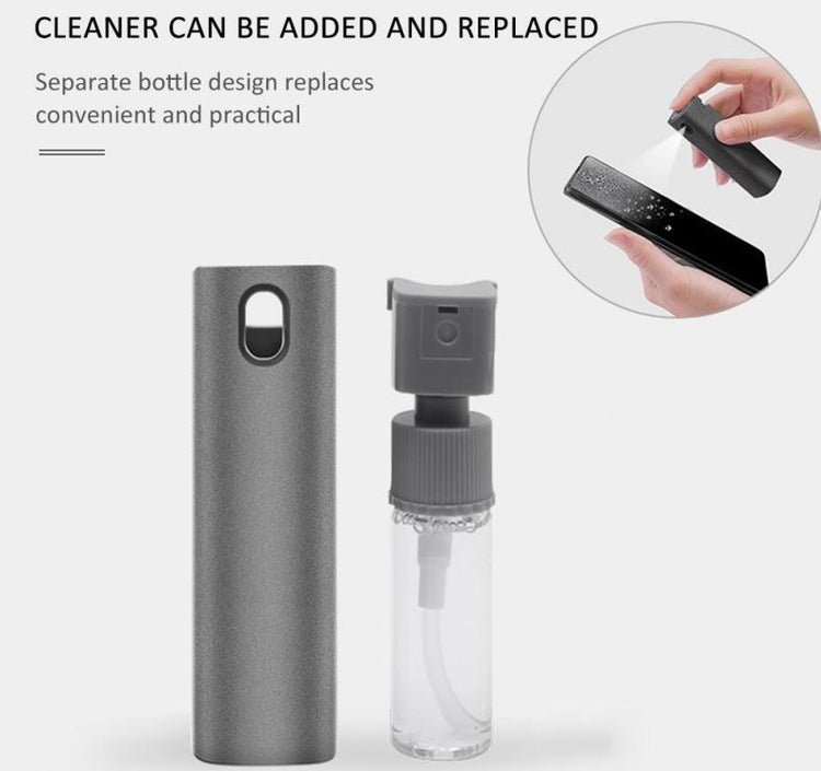 2 In 1 Phone Computer Screen Cleaner Kit For Screen Dust Removal Microfiber Cloth Set - My Store