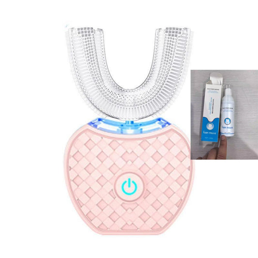 U-shaped Ultrasonic Electric Toothbrush Toothpaste Set